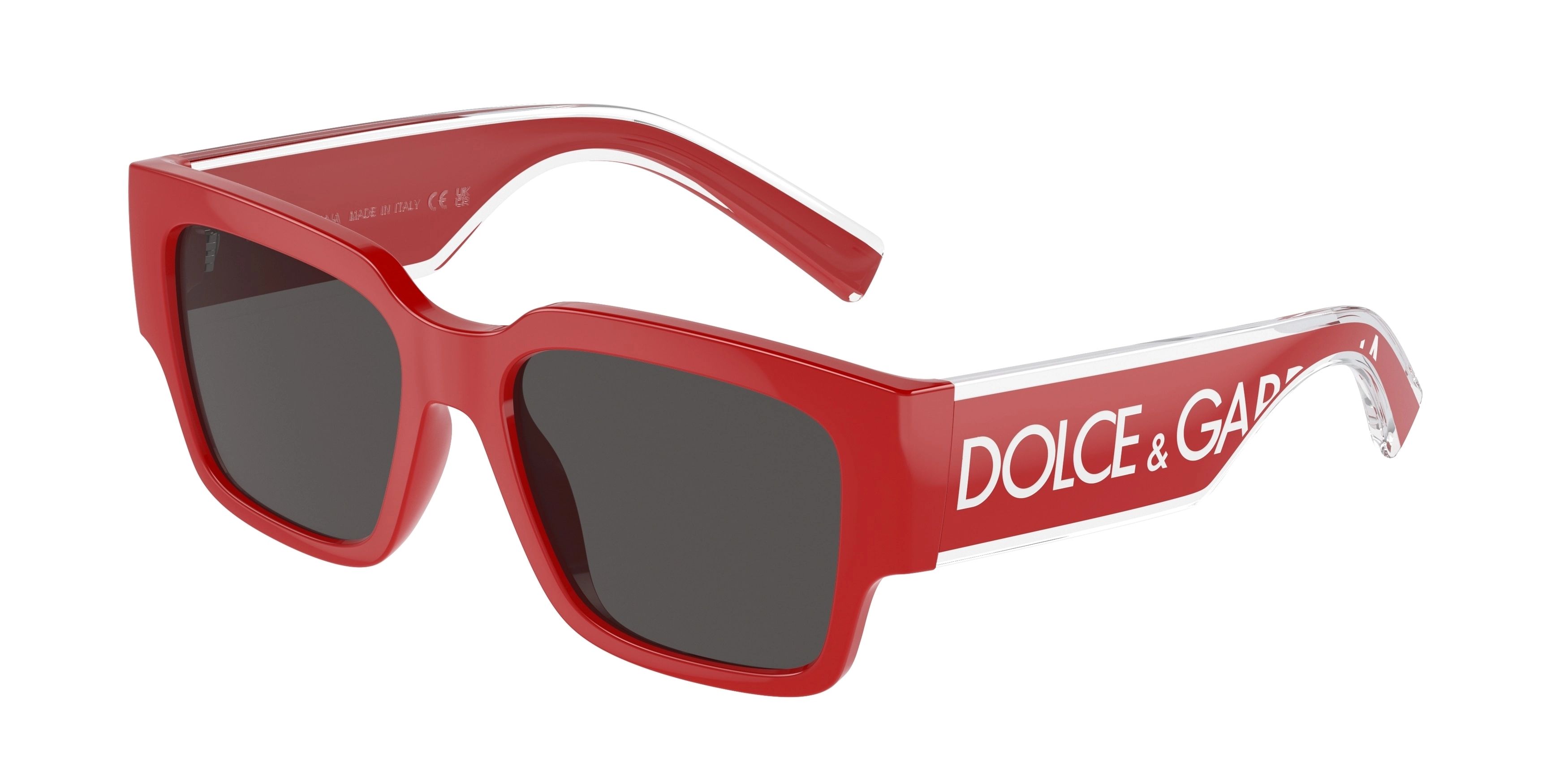 Dolce & Gabbana DX6004 (308887) 50 | Çocuk Kırmızı Güneş Gözlüğü